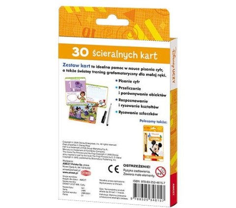 Książeczka edukacyjna Ameet Disney Uczy. Cyfry. Karty (UMK 9301) Książeczka edukacyjna Ameet Disney Uczy. Cyfry. Karty (UMK 9301)