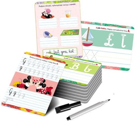 Książeczka edukacyjna Ameet Disney Uczy. Litery. Karty (UMK 9302) Książeczka edukacyjna Ameet Disney Uczy. Litery. Karty (UMK 9302)