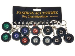 Brelok opona gumowa, karta 12szt. Adar (603820)