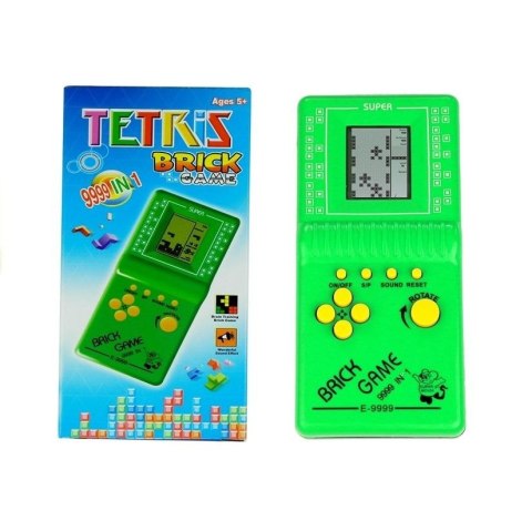 Gra elektroniczna Lean Tetris zielona (3709) Gra elektroniczna Lean Tetris zielona (3709)