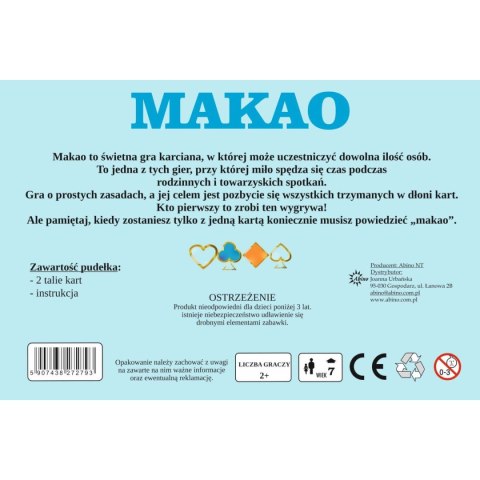 Gra karciana Abino Makao Gra karciana Abino Makao