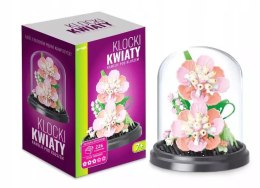 Klocki konstrukcyjne Artyk kwiaty Kamelie pod kloszem 226el (137020)