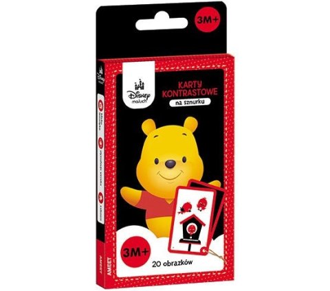 Książeczka edukacyjna Ameet Disney Maluch. Karty kontrastowe (KONX 9202)