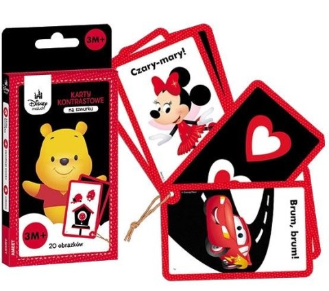 Książeczka edukacyjna Ameet Disney Maluch. Karty kontrastowe (KONX 9202) Książeczka edukacyjna Ameet Disney Maluch. Karty kontrastowe (KONX 9202)