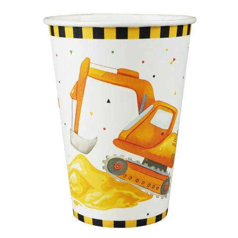 Kubek jednorazowy Arpex plac budowy papier 200ml (DC4817) Kubek jednorazowy Arpex plac budowy papier 200ml (DC4817)