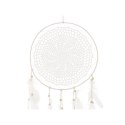 Gadżet Partydeco Łapacz snów - Piórka, złamana biel, 30x94cm (LAPS1) Gadżet Partydeco Łapacz snów - Piórka, złamana biel, 30x94cm (LAPS1)