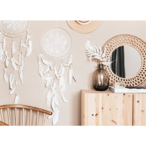Gadżet Partydeco Łapacz snów - Piórka, złamana biel, 30x94cm (LAPS1) Gadżet Partydeco Łapacz snów - Piórka, złamana biel, 30x94cm (LAPS1)