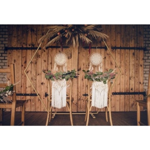 Gadżet Partydeco Łapacz snów - Piórka, złamana biel, 30x94cm (LAPS1) Gadżet Partydeco Łapacz snów - Piórka, złamana biel, 30x94cm (LAPS1)