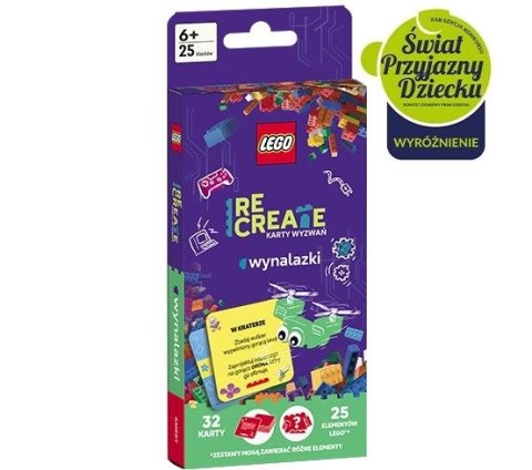 Książeczka edukacyjna Ameet LEGO® Recreate. Karty Wyzwań. Wynalazki (ACP 6608) Książeczka edukacyjna Ameet LEGO® Recreate. Karty Wyzwań. Wynalazki (ACP 6608)