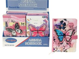 Notes Adar z motylkiem A5 krata [mm:] 180x130 (620308)