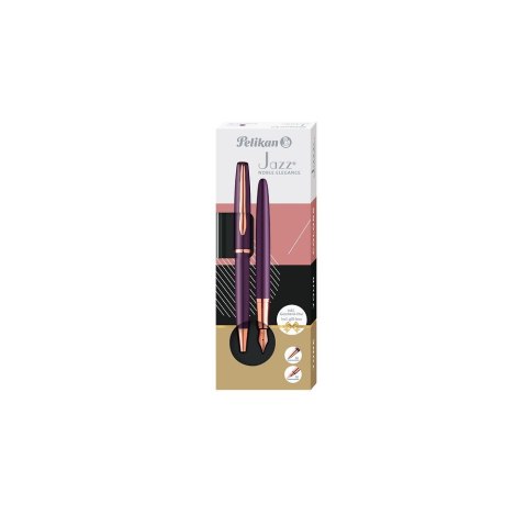 Zestaw piśmienniczy Pelikan Jazz Noble Elegance Viola pióro+długopis (400198411) Zestaw piśmienniczy Pelikan Jazz Noble Elegance Viola pióro+długopis (400198411)