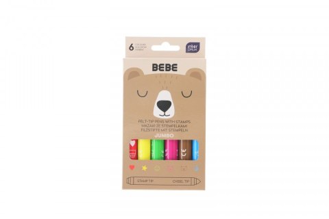 Flamaster BEBE FRIENDS 6 kol. Bebe