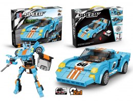 Klocki konstrukcyjne auto robot 2w1 Lean (23576)