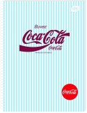 Kołozeszyt (kołonotatnik) COCA COLA SOFT TOUCH A5 100k. 70g krata Interdruk Kołozeszyt (kołonotatnik) COCA COLA SOFT TOUCH A5 100k. 70g krata Interdruk