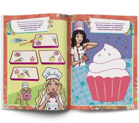 Książeczka edukacyjna Ameet Barbie™. 100 Brokatowych Naklejek (NB 1101) Książeczka edukacyjna Ameet Barbie™. 100 Brokatowych Naklejek (NB 1101)