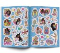 Książeczka edukacyjna Ameet Barbie™. 100 Brokatowych Naklejek (NB 1101)