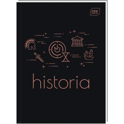Brulion Interdruk HISTORIA A5 80k. 70g krata Brulion Interdruk HISTORIA A5 80k. 70g krata