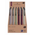 Długopis wymazywalny Interdruk Academy HEX gripem niebieski 0,7mm (żelowy)