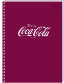 Kołozeszyt (kołobrulion) Interdruk COCA COLA SOFT TOUCH A6 80k. 70g krata Kołozeszyt (kołobrulion) Interdruk COCA COLA SOFT TOUCH A6 80k. 70g krata