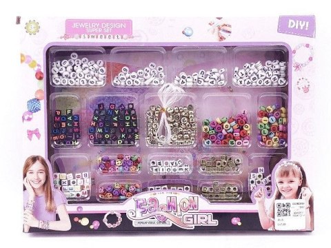 Koraliki dla dziewczynki Bigtoys literki (BZP3881) Koraliki dla dziewczynki Bigtoys literki (BZP3881)