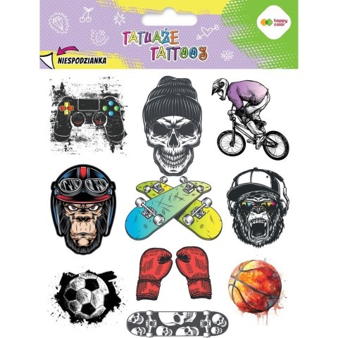 Tatuaż Happy Color zmywalny be cool (HA 4261 1520-UR03) Tatuaż Happy Color zmywalny be cool (HA 4261 1520-UR03)