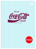 Zeszyt Interdruk SOFT TOUCH COCA COLA A5 80k. 70g krata Zeszyt Interdruk SOFT TOUCH COCA COLA A5 80k. 70g krata