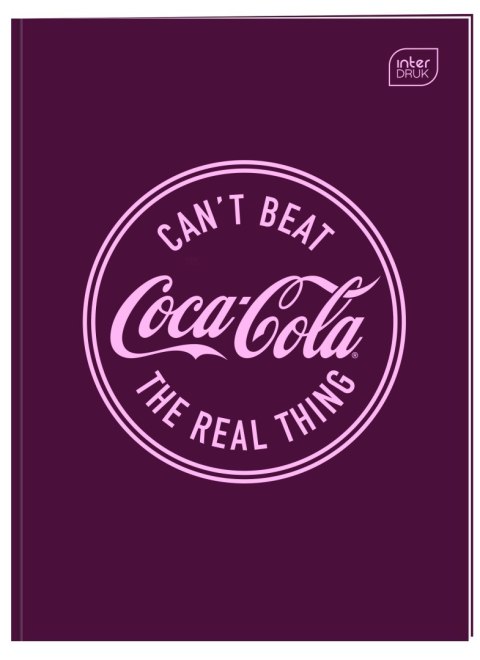 Zeszyt tematyczny Interdruk COCA COLA HYBRID A6 32k. 70g krata (do słówek)