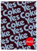 Zeszyt tematyczny Interdruk COCA COLA HYBRID A6 32k. 70g krata (do słówek)