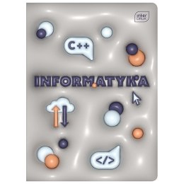 Zeszyt tematyczny Interdruk HYBRID INFORMATYKA A5 60k. 70g krata (+pigułka wiedzy)