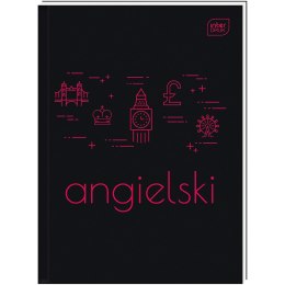 Brulion Interdruk ANGIELSKI A5 80k. 70g krata