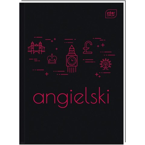 Brulion Interdruk ANGIELSKI A5 80k. 70g krata Brulion Interdruk ANGIELSKI A5 80k. 70g krata