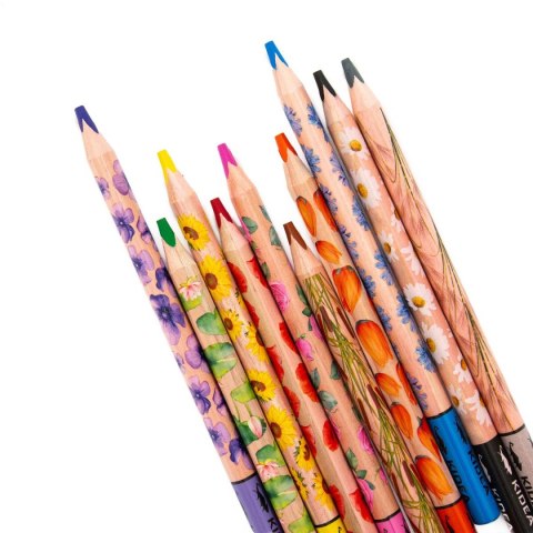 Kredki ołówkowe 12 kol. Kidea (KTJK10KKA) Kredki ołówkowe 12 kol. Kidea (KTJK10KKA)