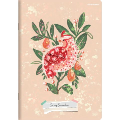 Zeszyt DINO/SPRING A5 60k. 70g linia Top 2000 (400169406)