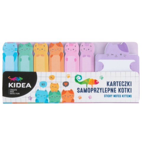 Notes samoprzylepny (karteczki) Kotki mix Kidea (KASKAKA) Notes samoprzylepny (karteczki) Kotki mix Kidea (KASKAKA)