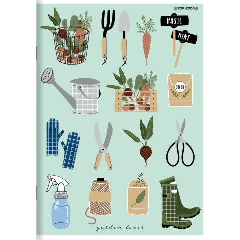 Zeszyt megamix A5 16k. 70g podwójna linia kolor Top 2000 (400168845)