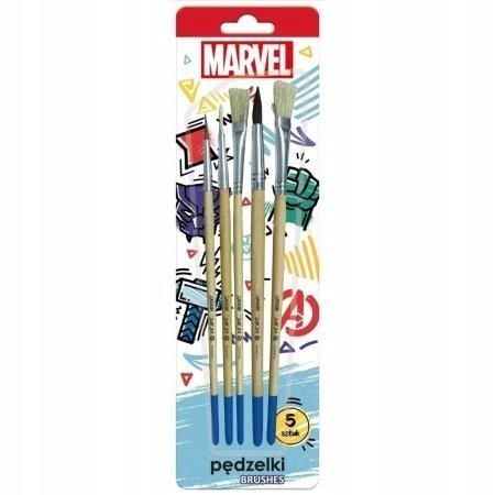 Pędzel Avengers z naturalnego włosia Rexus