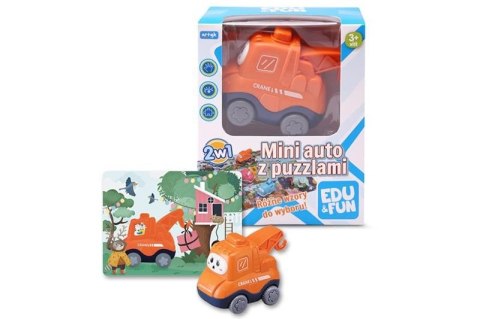 Samochód mini dźwig z puzzlami Artyk (125881) Samochód mini dźwig z puzzlami Artyk (125881)