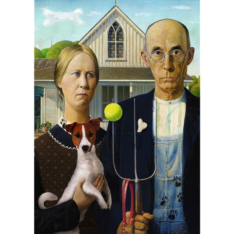 Puzzle American Gothic 500 el. Trefl (37526) Puzzle American Gothic 500 el. Trefl (37526)