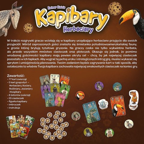 Gra strategiczna Kapibary Herbaciary Trefl (02737) Gra strategiczna Kapibary Herbaciary Trefl (02737)