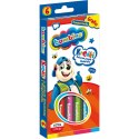 Kredki ołówkowe Bambino 6 kol. St.Majewski Kredki ołówkowe Bambino 6 kol. St.Majewski