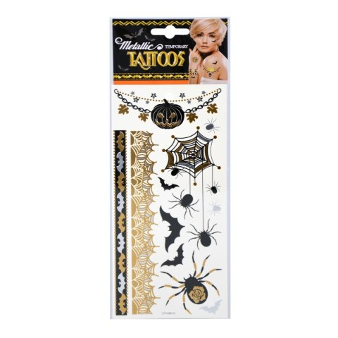 Akcesoria do kostiumów metaliczne tatuaże Arpex (KO4603)