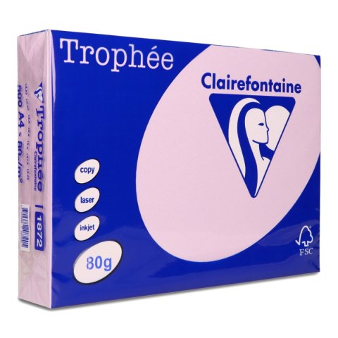 Papier kolorowy A4 liliowy 500k. 80g Trophee (xca41872) Papier kolorowy A4 liliowy 500k. 80g Trophee (xca41872)