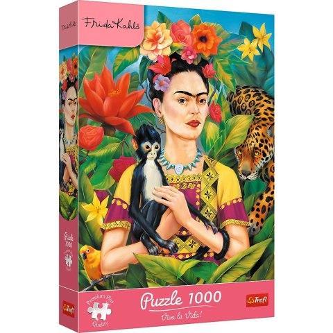 Puzzle Frida Kahlo Portret w dżungli 1000 el. Trefl (12094)