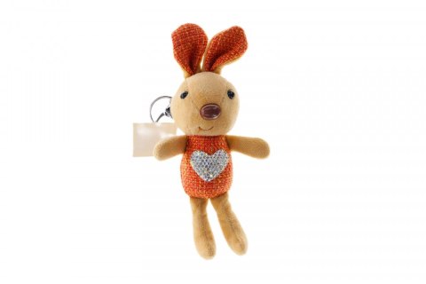 Brelok królik cyrkonie mix (TT5103)