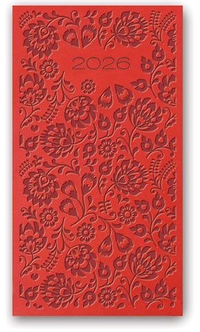 Kalendarz książkowy (terminarz) złoty A6 Lucrum (TR złoty)