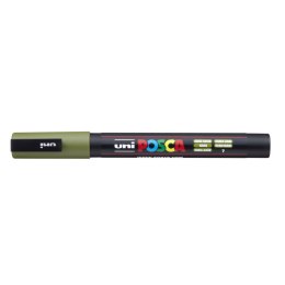 Marker suchościeralny Posca khaki khaki okrągła końcówka Uni (PC-3M)