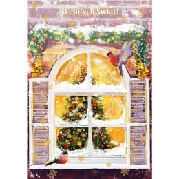 Kartka składana BN 20 OKNO B6 Henry (5907465662710)