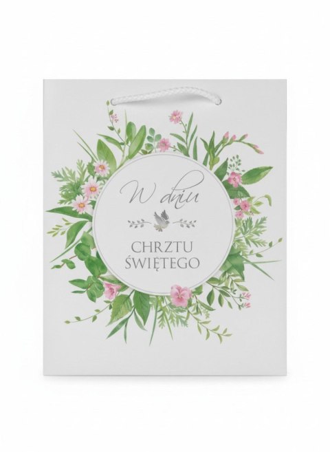 Torba prezentowa torebka chrzest boho Merigraf (T4)